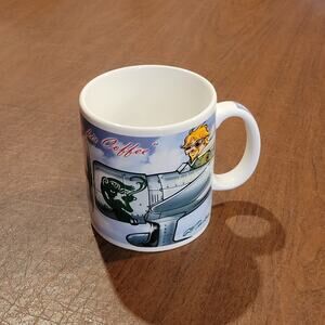 Vintage Starbucks 1999 Clouds in His Coffee Gary Trudeau Doonesbury Coffee Mug